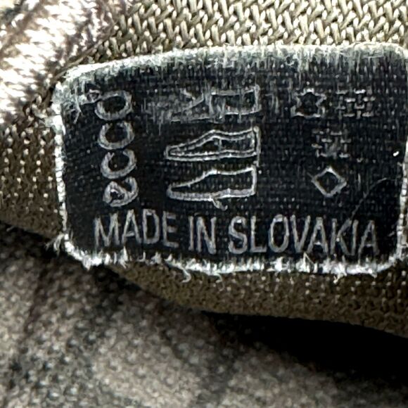 ECCO Slip-On Shoes Wmn Size 41 / US 10 Gold Bronze Leather Mesh Barefoot Walking - Picture 13 of 13